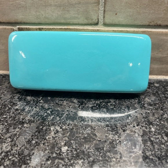 Kate Spade New York Sunglass/Eyeglass Hard Case Blue and Green - Picture 4 of 7